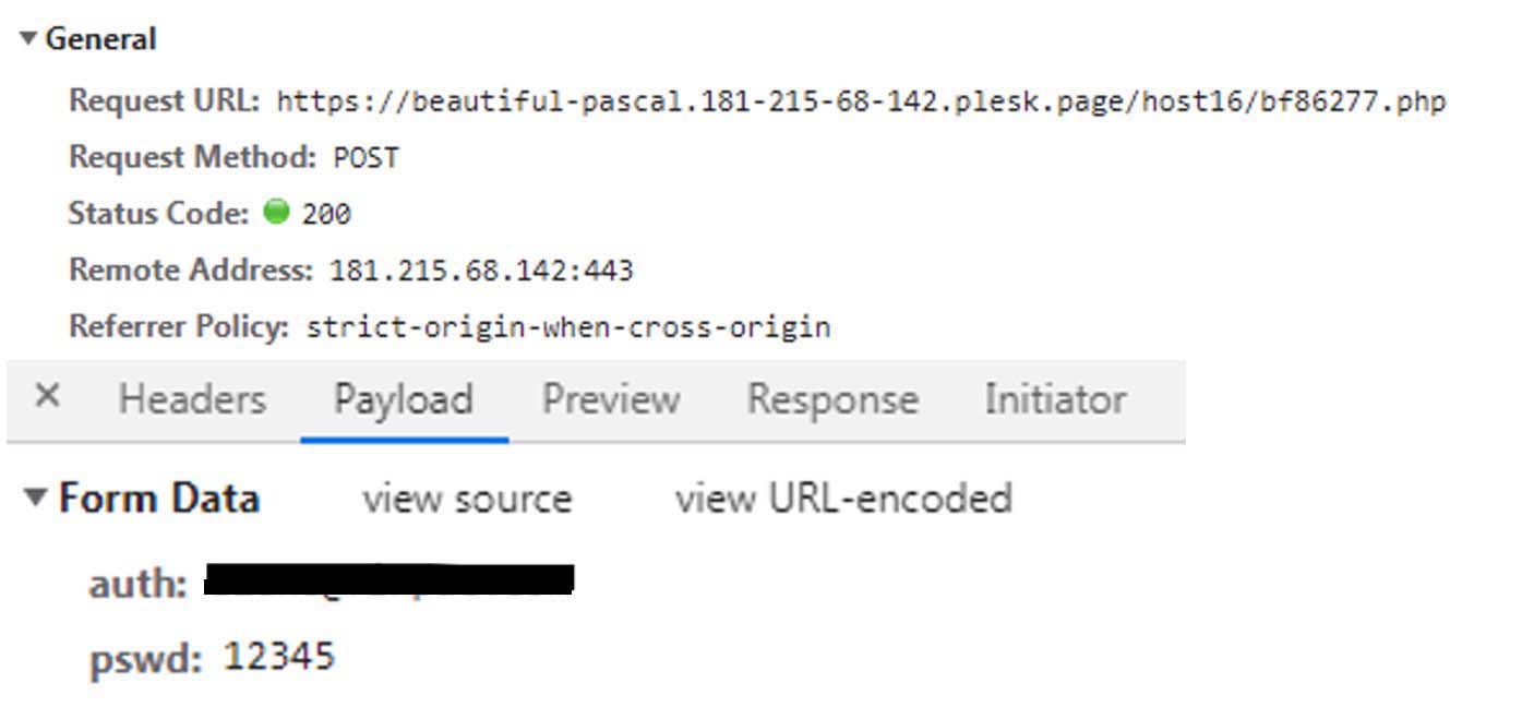 Figure 12: Post request details