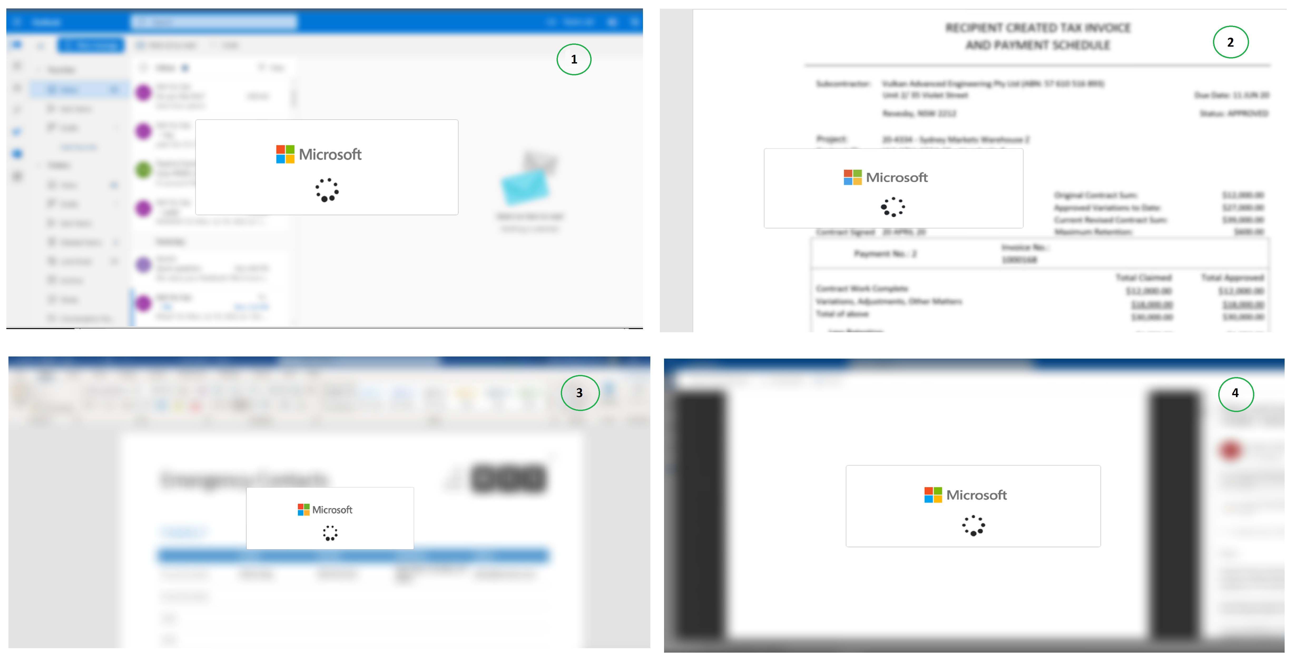 Figure 5: Intermediate loading page